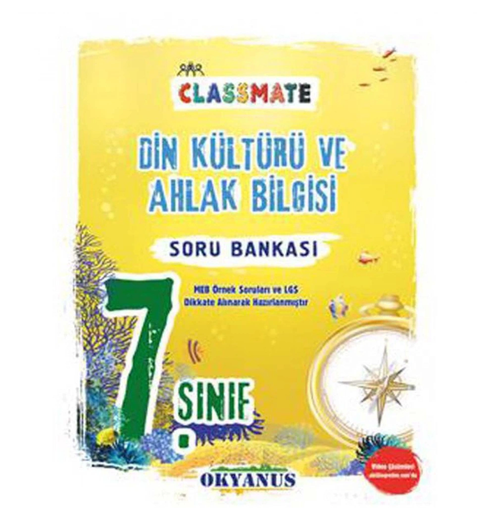 Okyanus 7.Sınıf Din Kültürü Soru Bankası Classmate