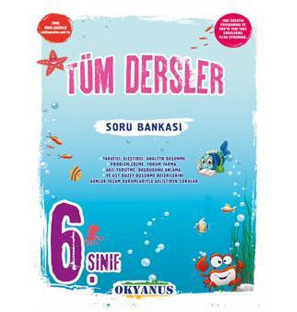 Okyanus 6.Sınıf Tüm Dersler Soru Bankası