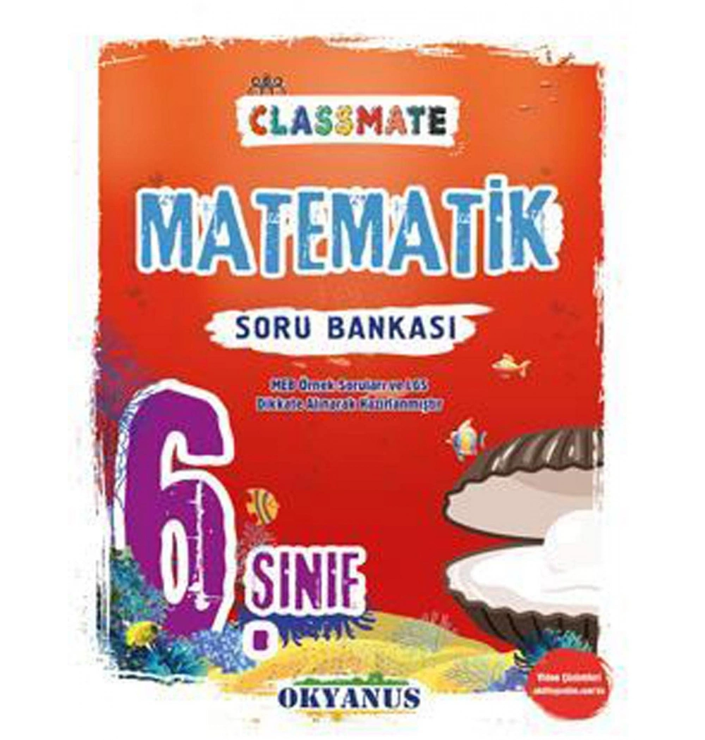 Okyanus 6.Sınıf Matematik Soru Bankası Classmate