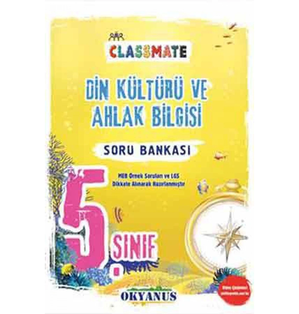 Okyanus 5.Sınıf Din Kültürü Soru Bankası Classmate