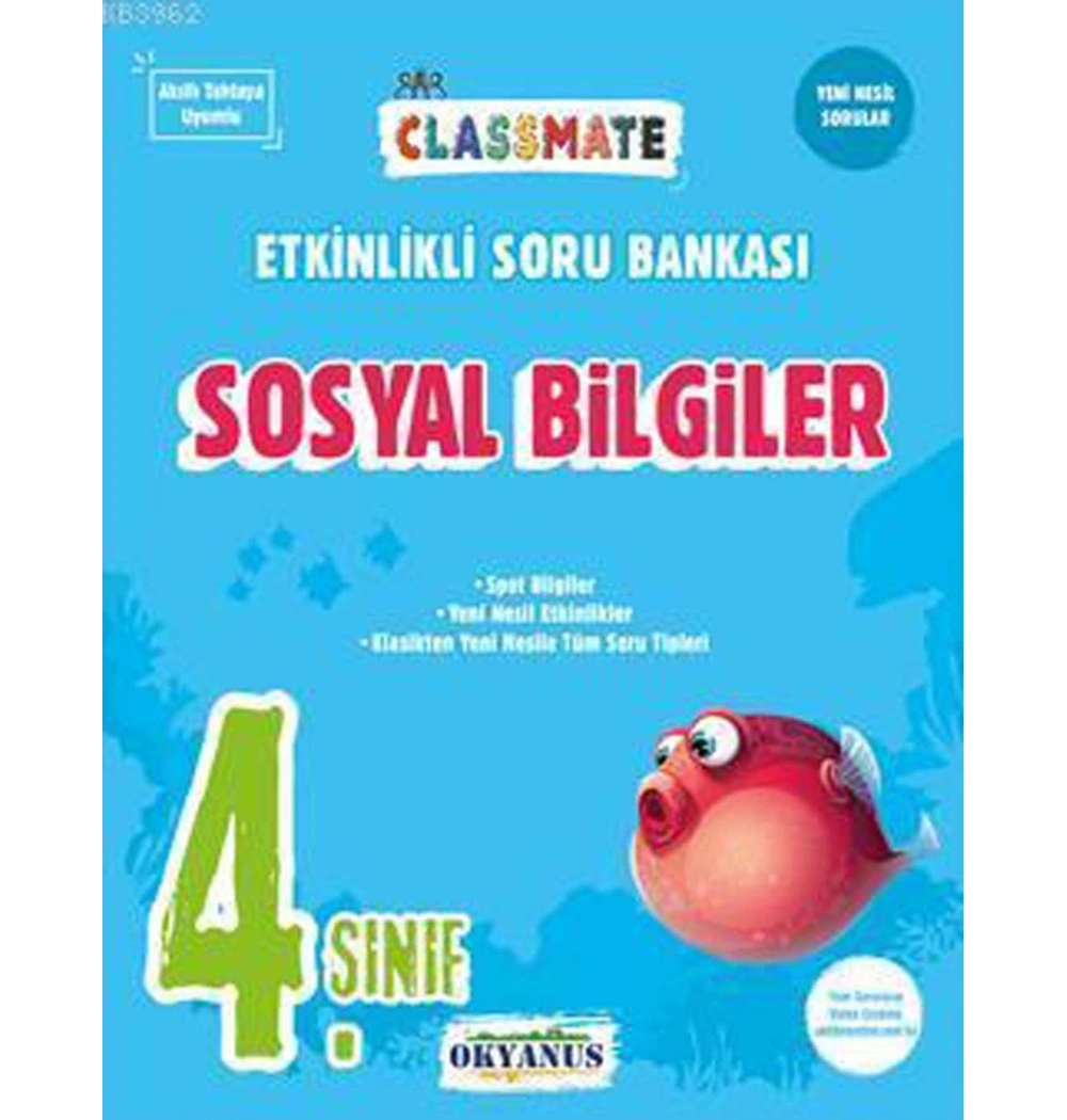 Okyanus 4.Sınıf Sosyal Bilgiler Etkinlikli Soru Bankası