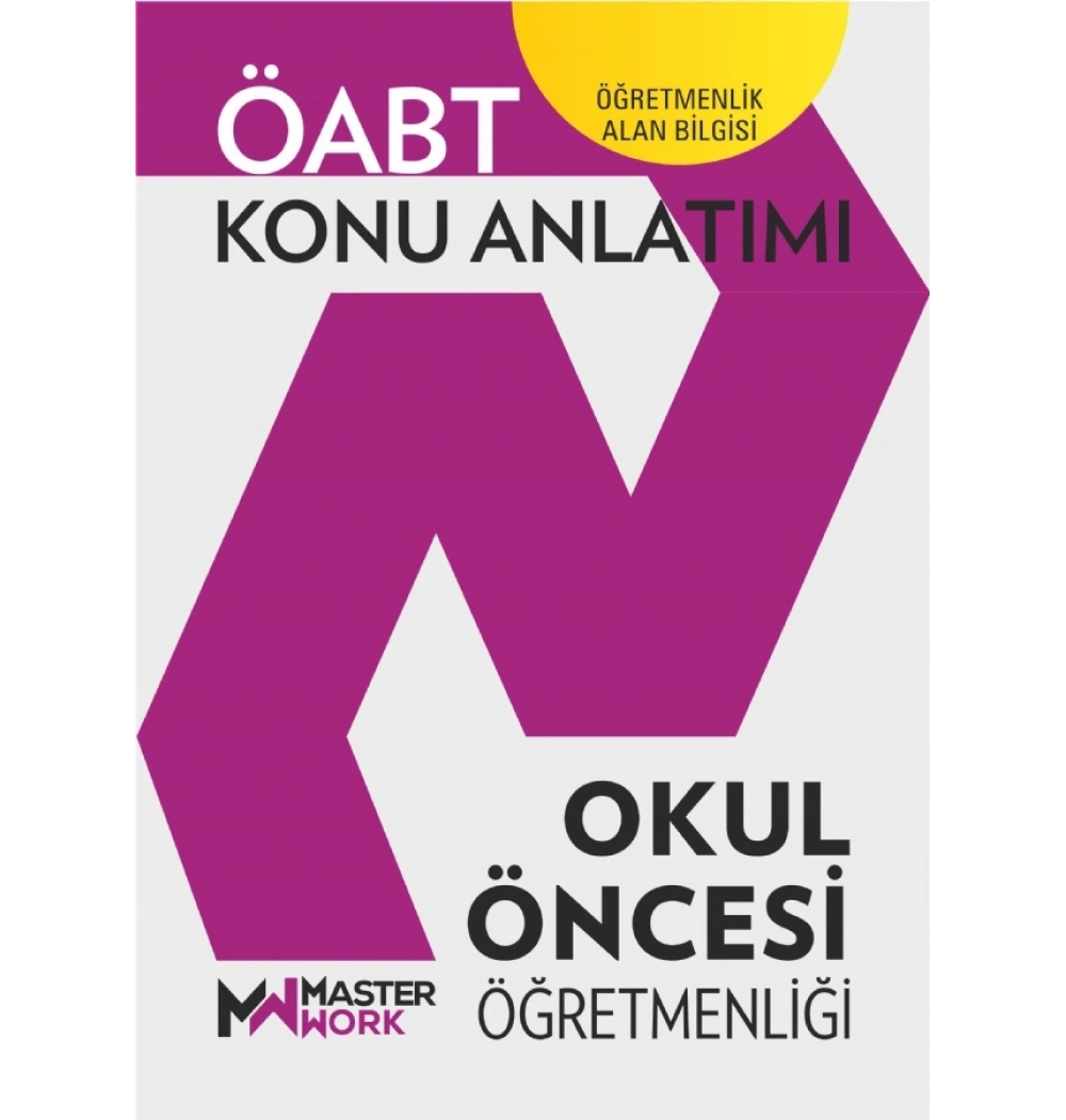 Öabt Okul Öncesi Öğretmeliği Konu Anlatım Masterwork