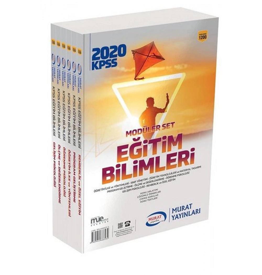 Murat 1200 Kpss Eğitim Bilimleri Modüler Set 2021