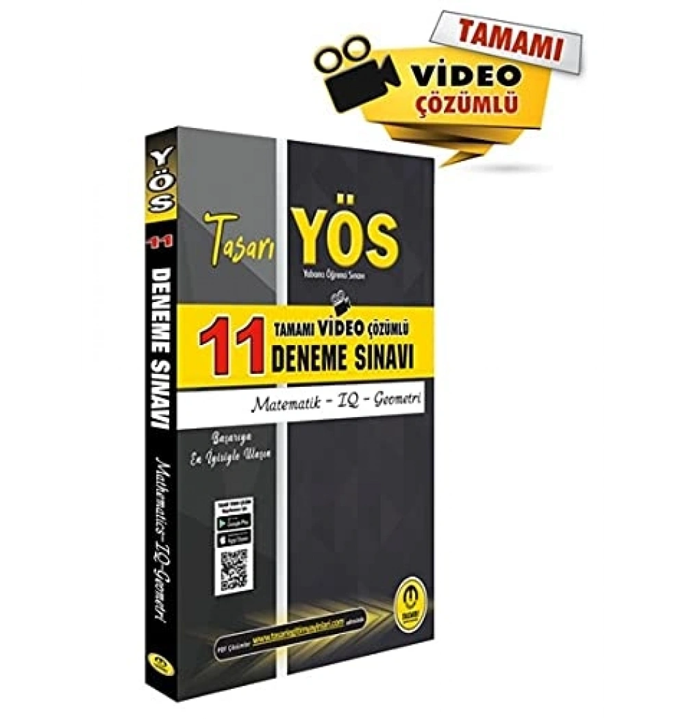 Tasarı Yös Matematik Geometri 11 Video Çözümlü Deneme
