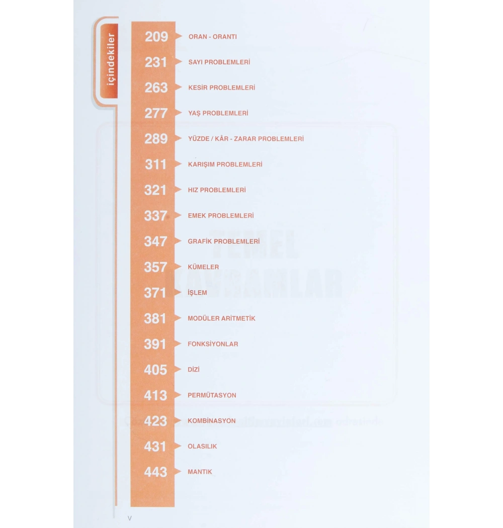 Tasarı Dgs Matematik Çözümlü Soru Bankası