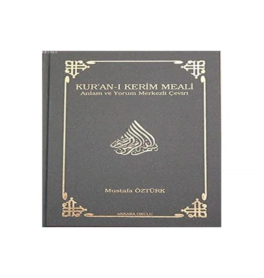 Kurani Keri̇M Meali̇ Hafiz Boy-Mustafa Öztürk Ankara Okulu
