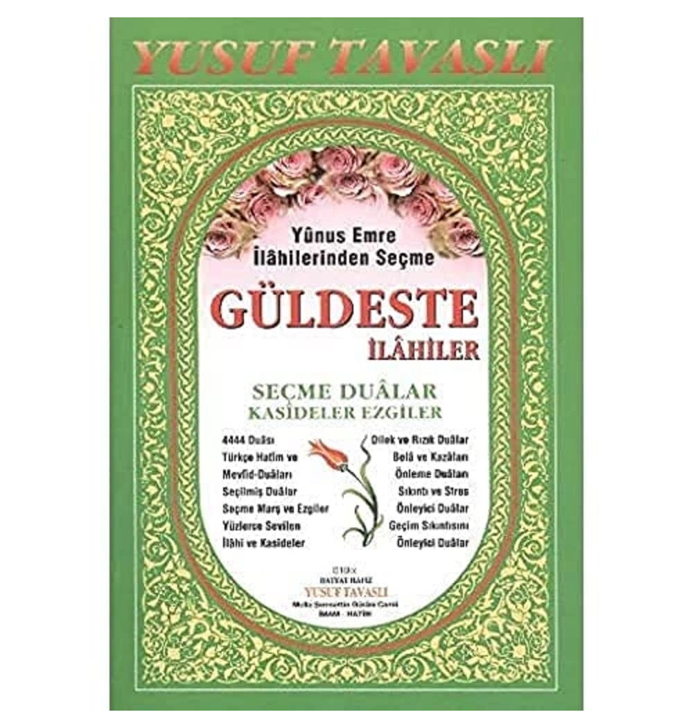 Güldeste İlahi Kaside Ve Dualar  Tavaslı