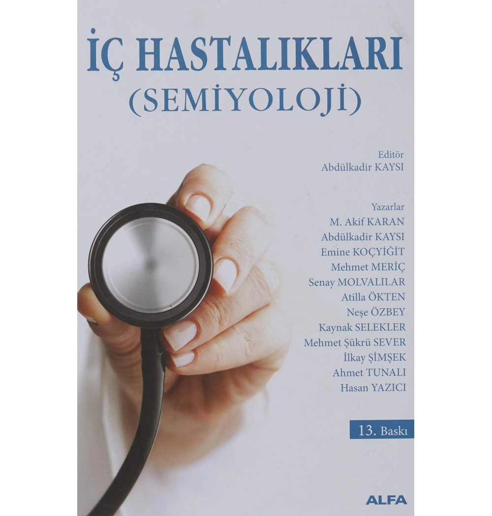 İç Hastaliklari- Semi̇Yoloji̇-Abdülkadi̇R Kaysi Alfa