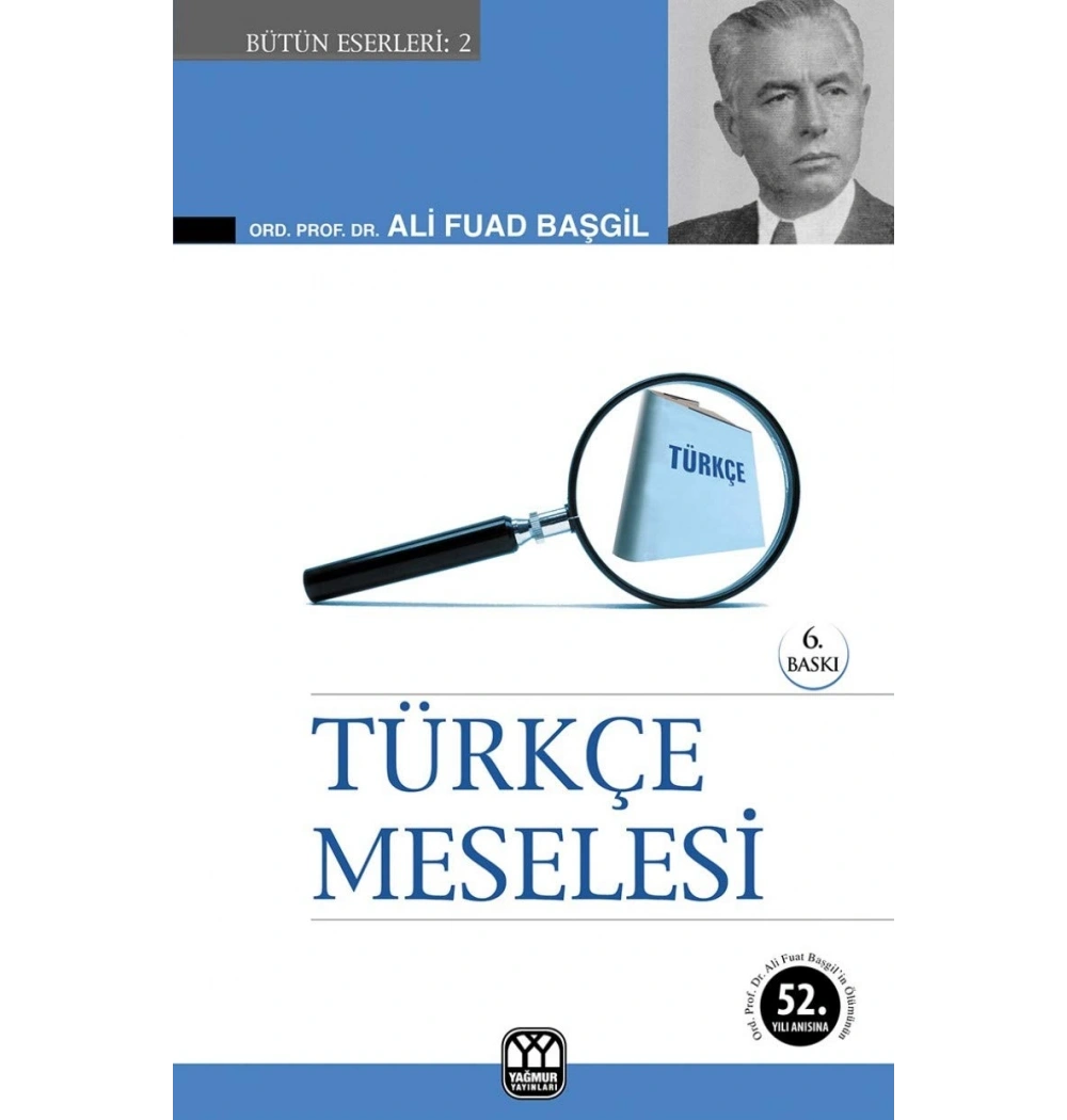 Türkçe Meselesi / A.Fuat Başgil  Yağmur Yayınları