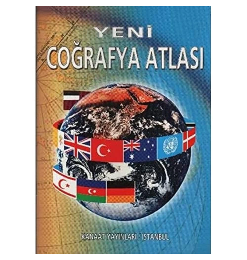 Kanaat Golden Yeni Coğrafya Atlası Türkiye Ve Dünya