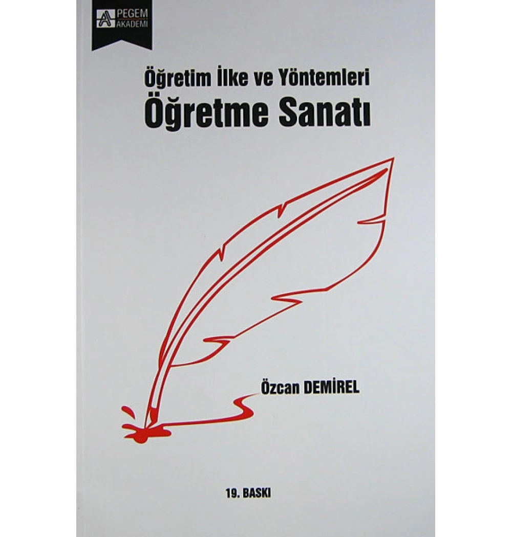 Öğretim Ilke Ve Yöntemleri Öğretme Sanati-Pegem