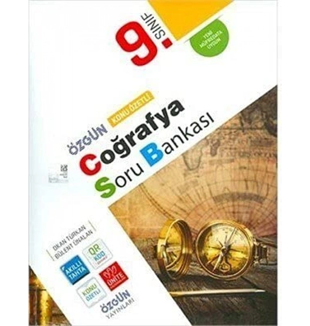 Özgün 9.Sınıf Coğrafya Konu Özetli Soru Bankası