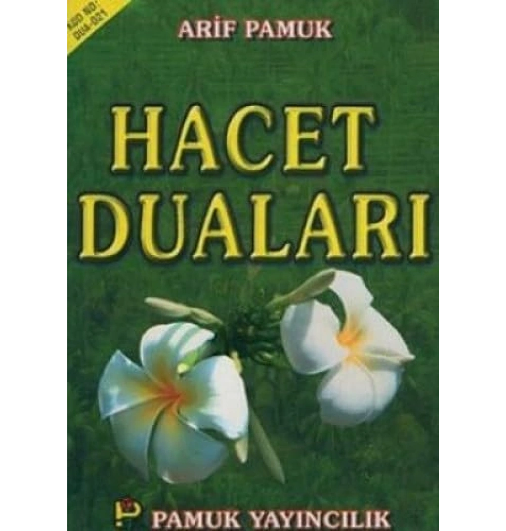 Pamuk Dua 021 Hacet Dualari Cep Büyük Boy
