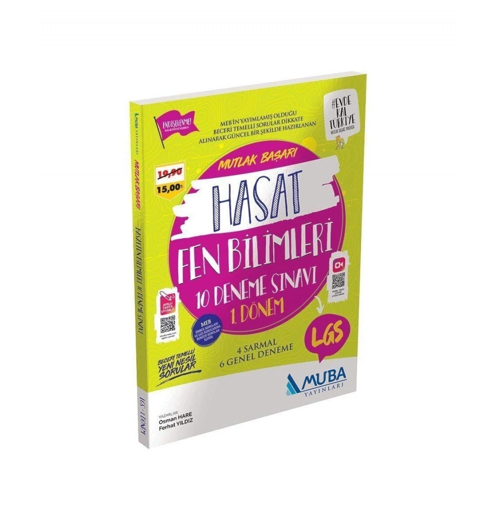 Muba 8.Sınıf Lgs 1.Dönem Fen Bilimleri 10 Deneme Sınavı