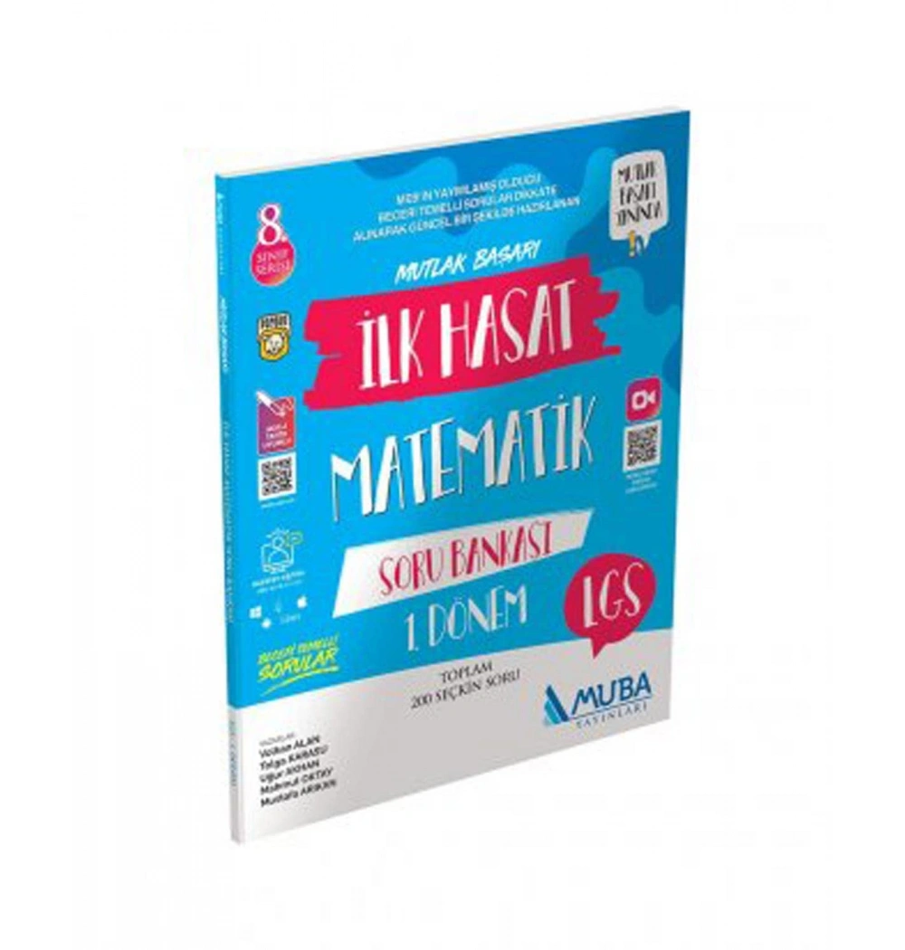 Muba 8.Sınıf 1.Dönem Matematik Soru Bankası