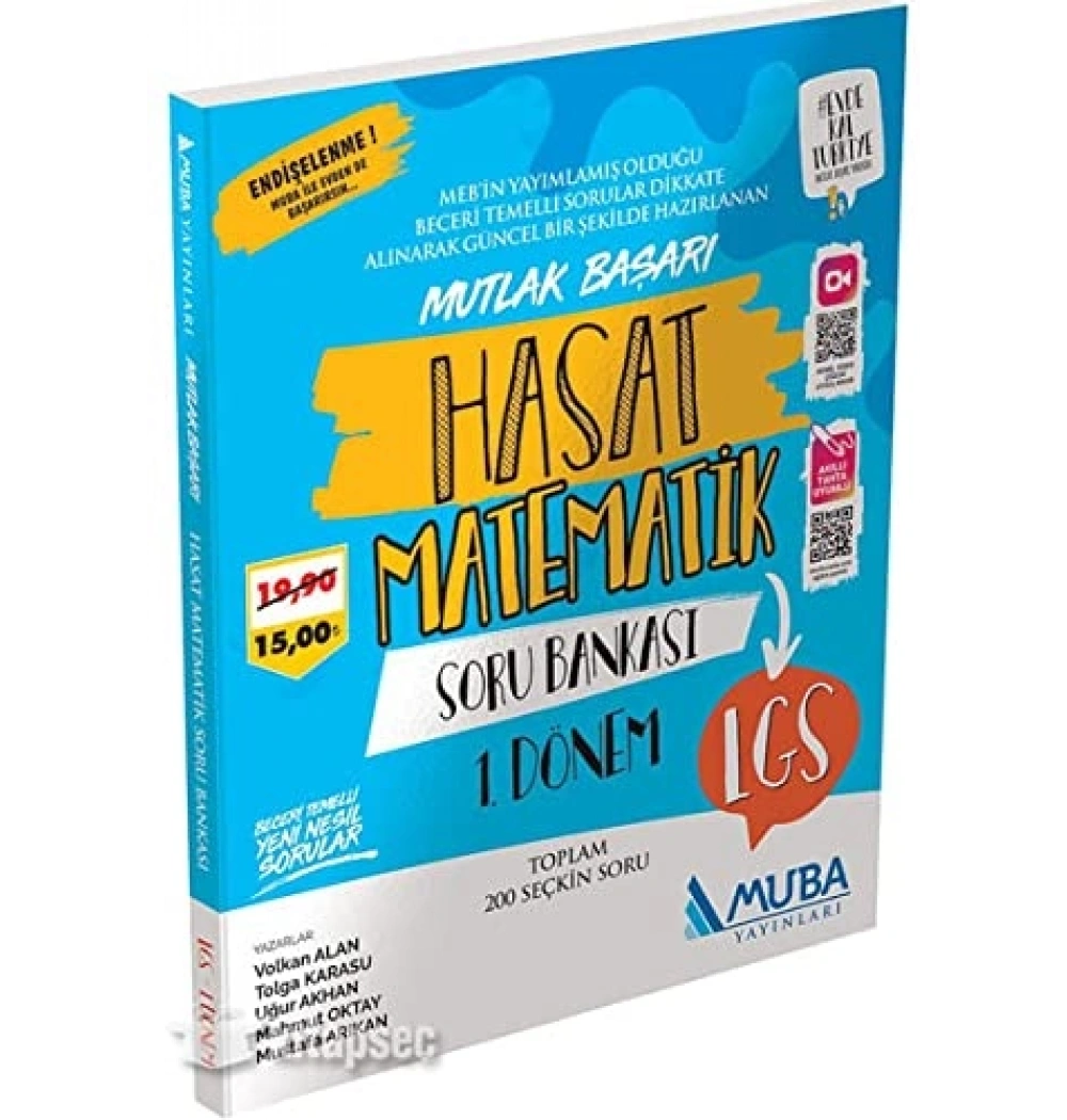 Muba 8.Sınıf 1.Dönem Matematik Soru Bankası