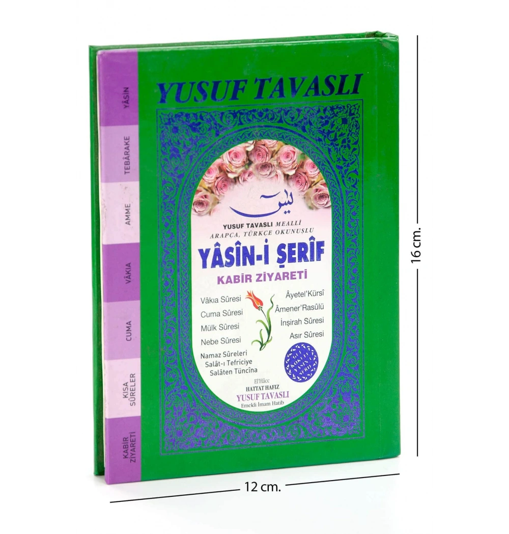 Tavaslı E15 Mealli Yasin Kabir Ziyareti Hafız Boy Ciltli