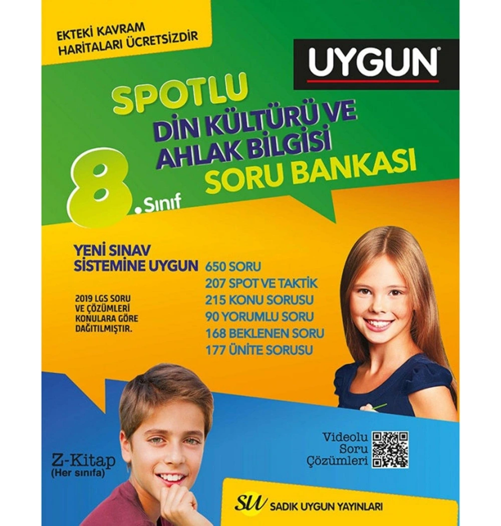 Uygun 8.Sınıf Din Kültürü Soru Bankası