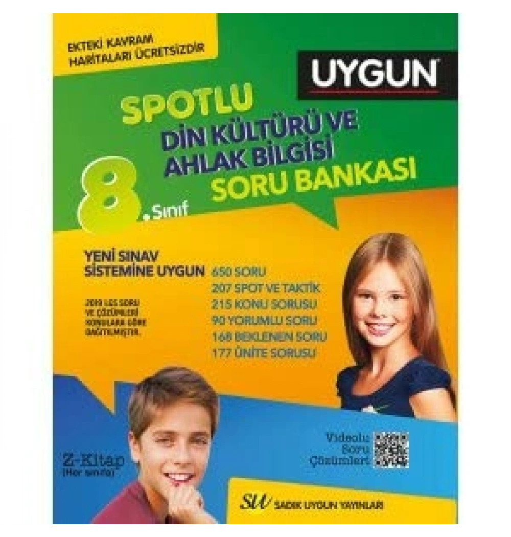 Uygun 8.Sınıf Din Kültürü Soru Bankası