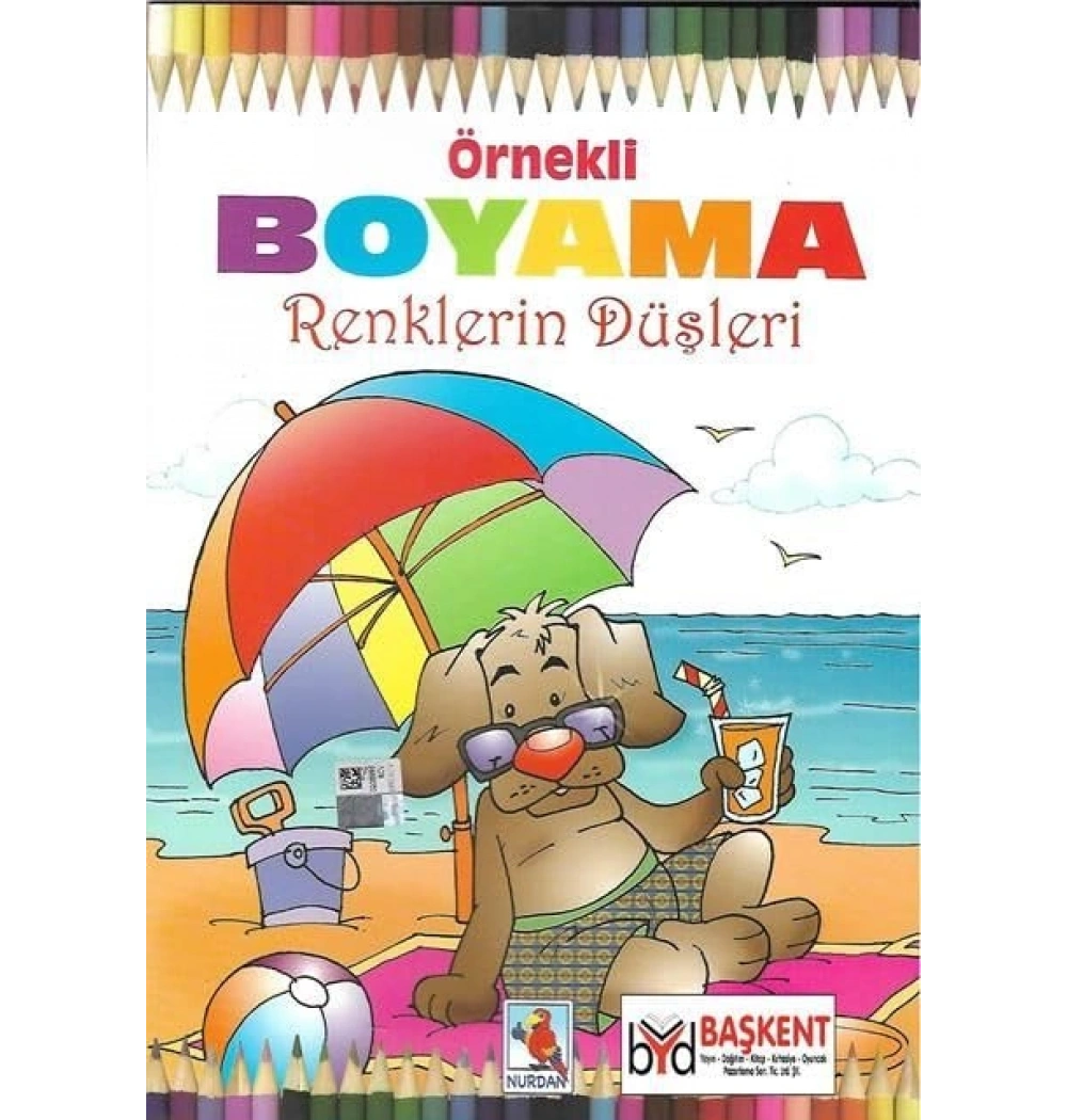 Örnekli Boyama Renklerin Düşleri  Nurdan Yayınları