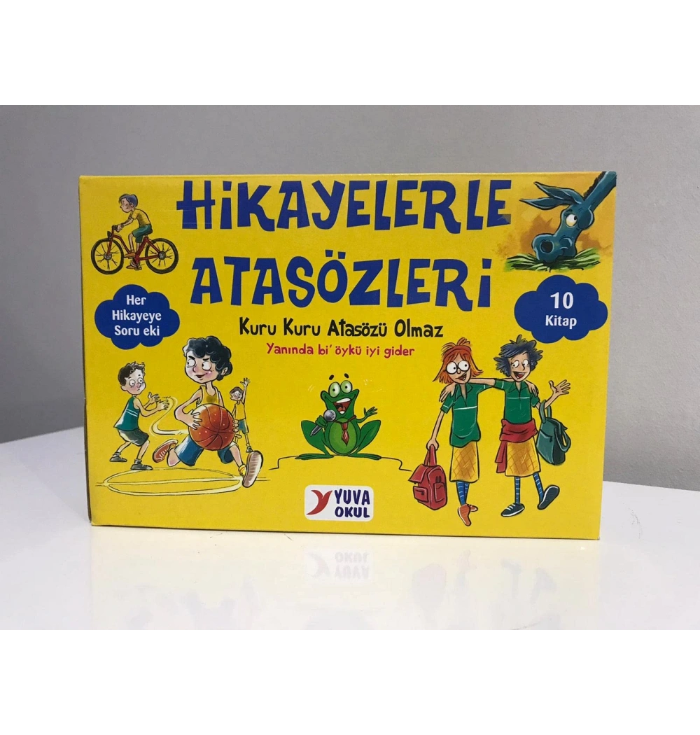 Hikayelerle Atasözleri 10 Kitap 3-4.Sınıf   Yuva Yayın