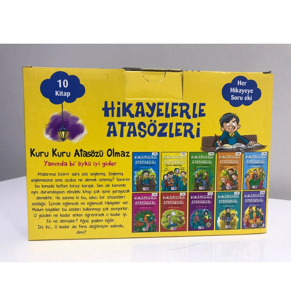 Hikayelerle Atasözleri 10 Kitap 3-4.Sınıf   Yuva Yayın