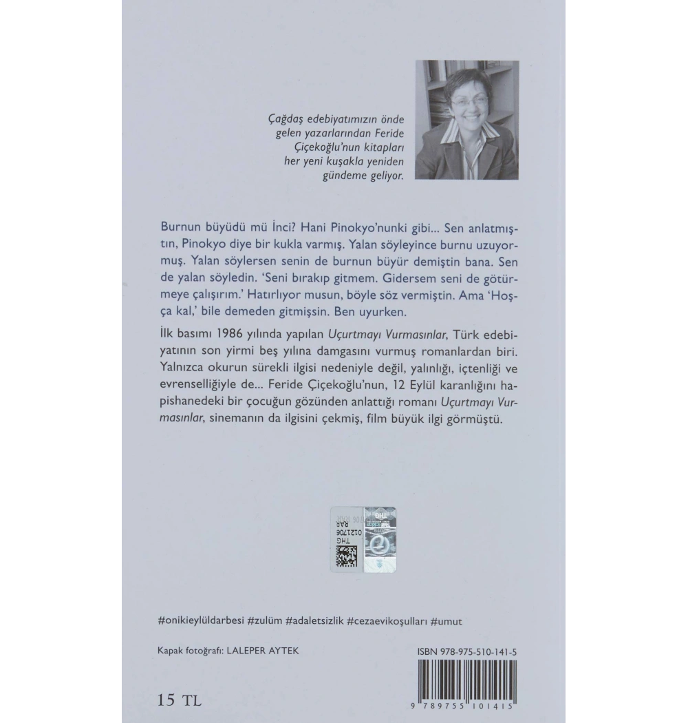 Uçurtmayı Vurmasınlar / F.Çiçekoğlu Can Yay.