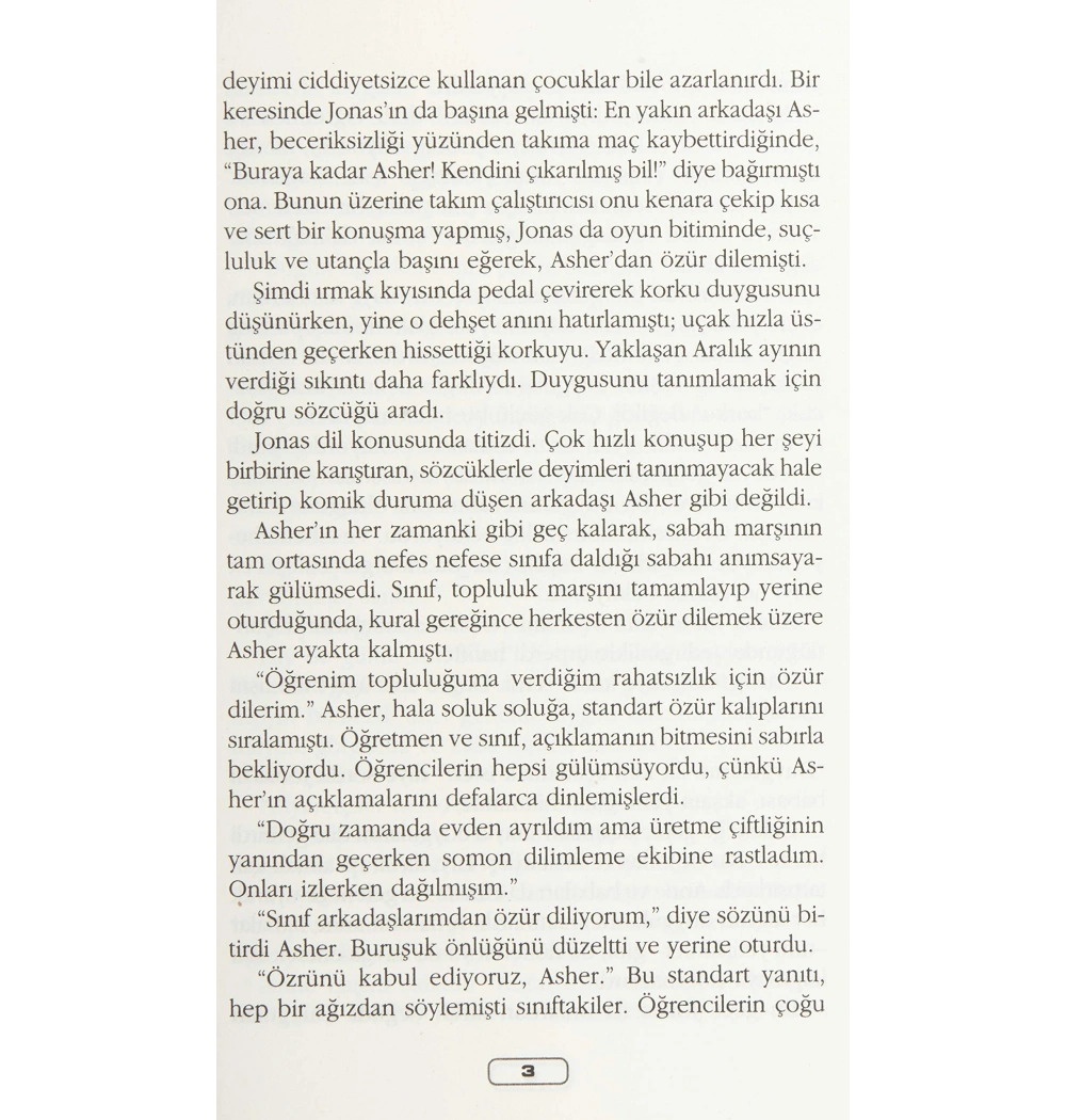 Seçilmiş Kişi. Loıs Lowry  Arkadaş