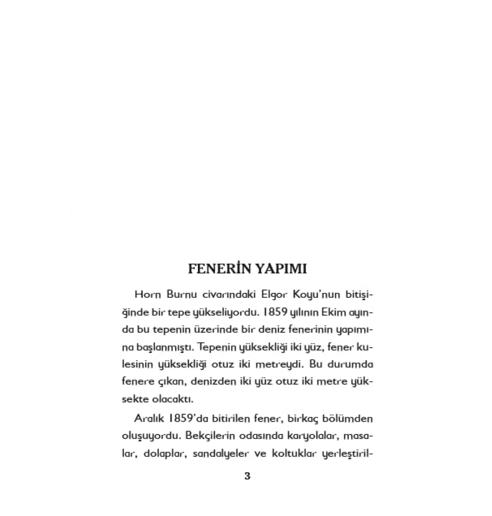 Dünyanın Ucundaki Fener. Jules Verne Arkadaş