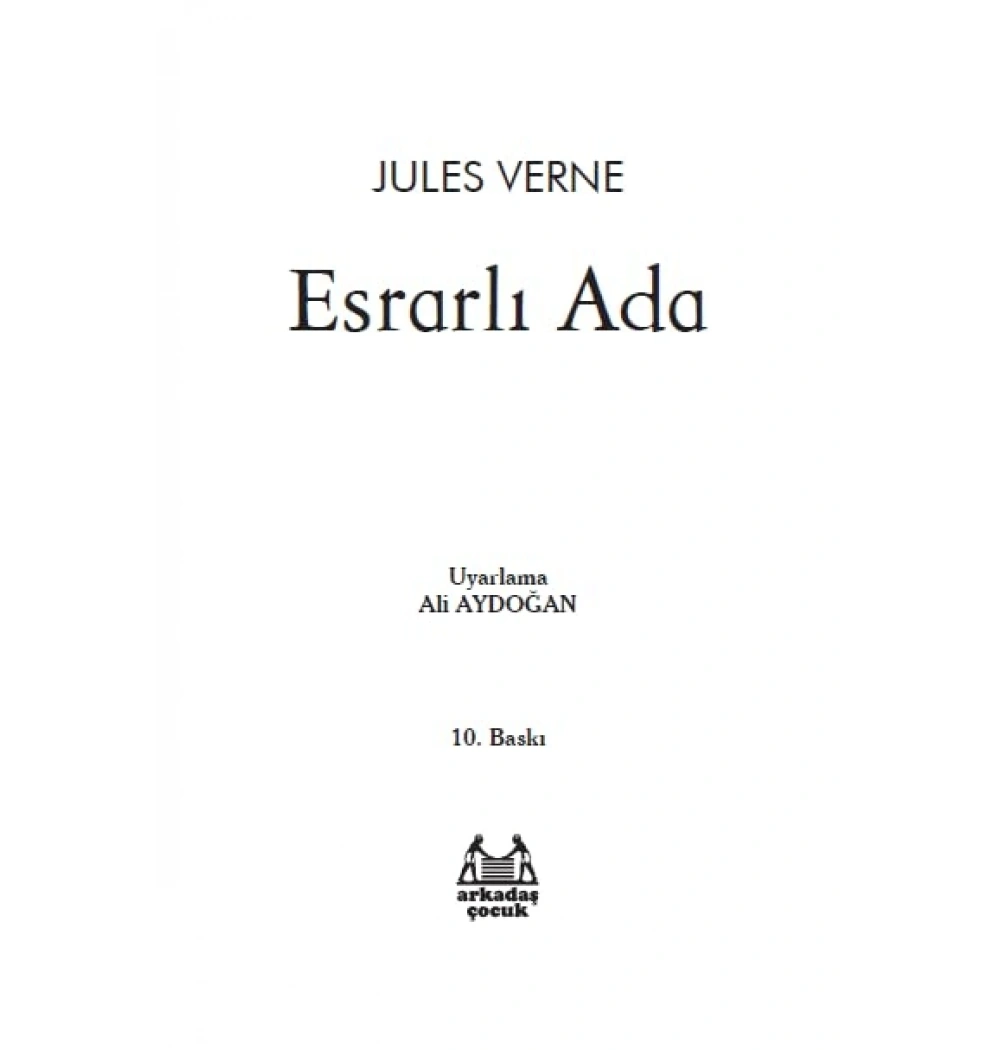 Esrarlı Ada Jules Verne Arkadaş Yayın