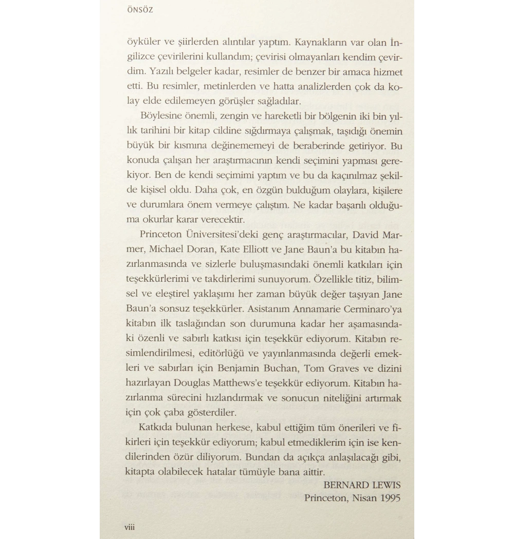 Ortadoğu İki Bin Yıllık Ortadoğu Tarihi - B.Lewıs - Arkadaş