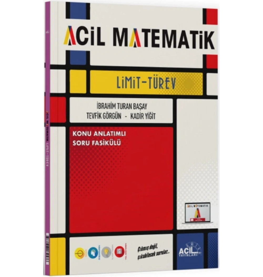Acil Matematik Limit Türev Konu Anlatımlı soru Fasikülü