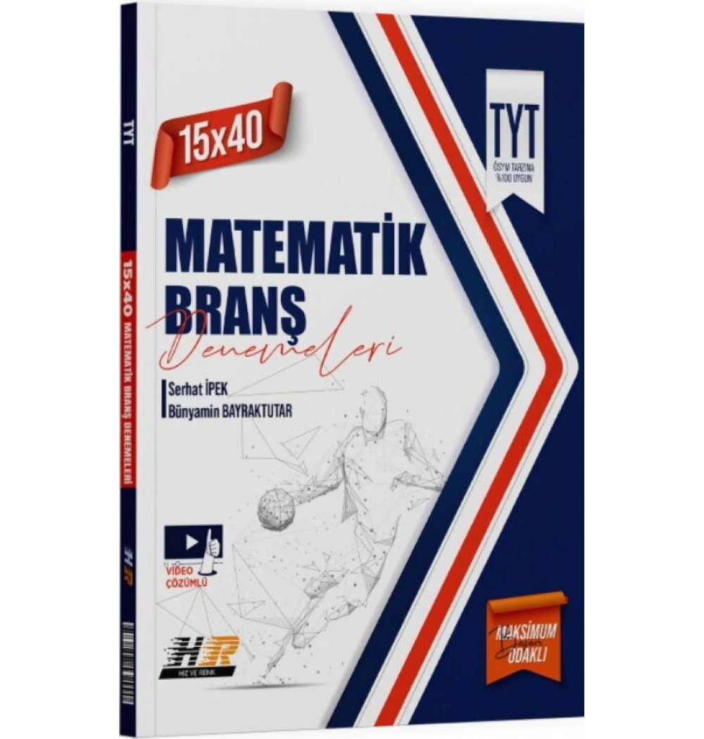 Tyt 15x40 Matematik Branş Denemeleri Hız ve Renk