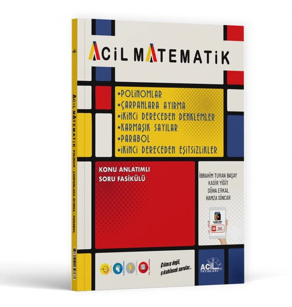 Acil Matematik Polinomlar Çarpanlara Ayırma 2.Dereceden Denklemler
