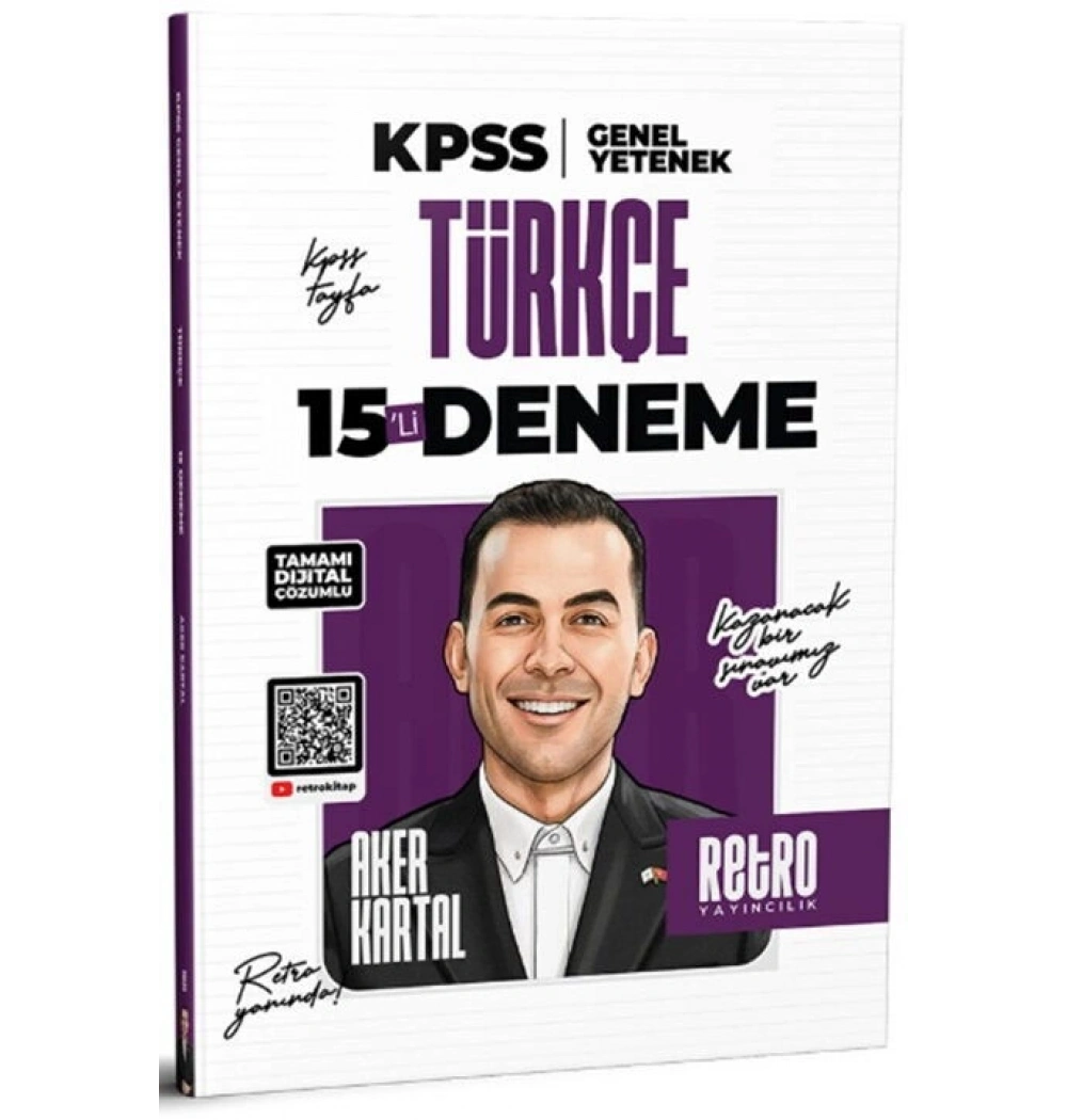 Retro Kpss Gy Türkçe 15 Deneme