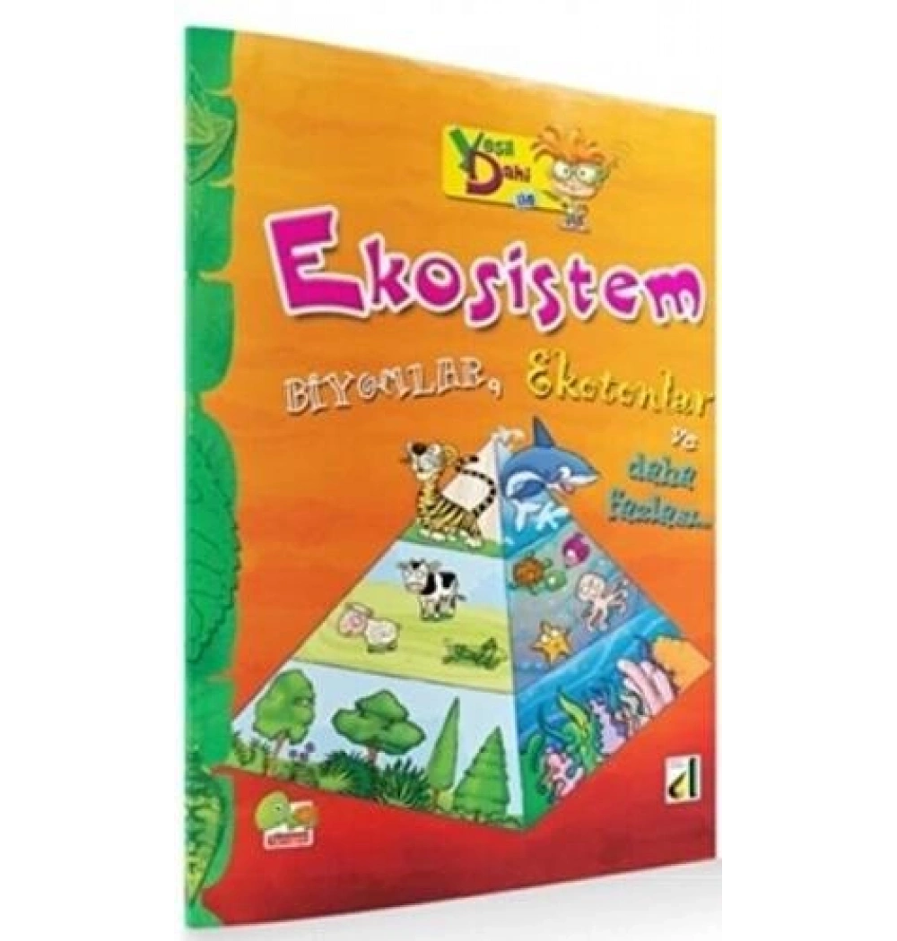Yeşil dahi ile Ekosistem 8-12 Yaş Damla Yayınevi