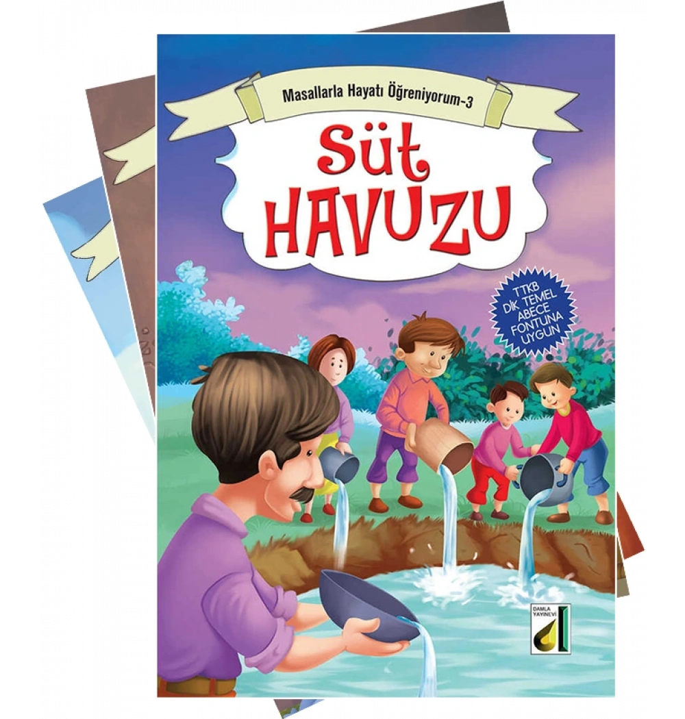 Damla Masallarla Hayatı Öğreniyorum 8 Kitap Set