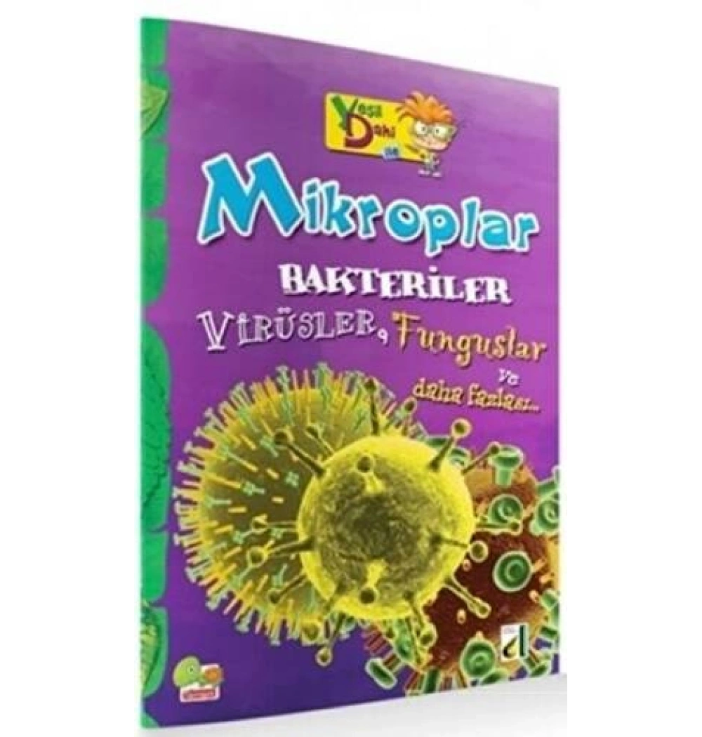 Yeşil Dahi İle Mikroplar 8-12 Yaş Damla Yayınevi
