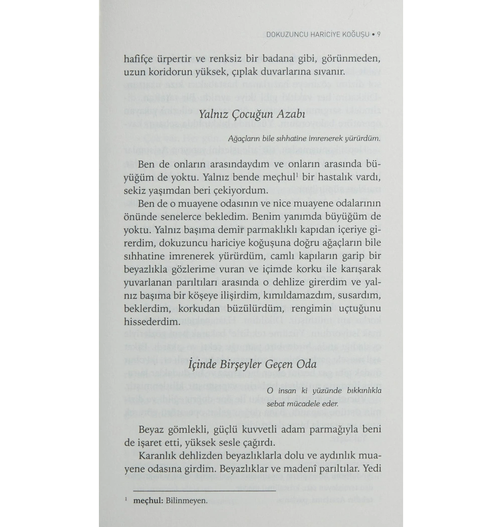 Dokuzuncu Hariciye Koğuşu    Peyami Safa    Ötüken
