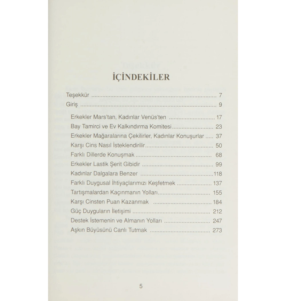 Erkekler Mars`Tan Kadinlar Venüs`Ten Altın Ki̇Taplar