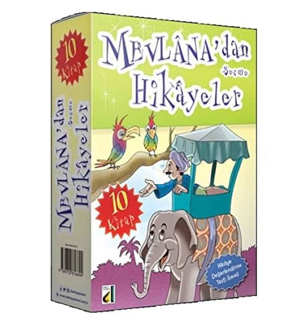 Mevlanadan Seçme Hikayeler 10 Kitap (3-4-5.Sınıflar) - Damla