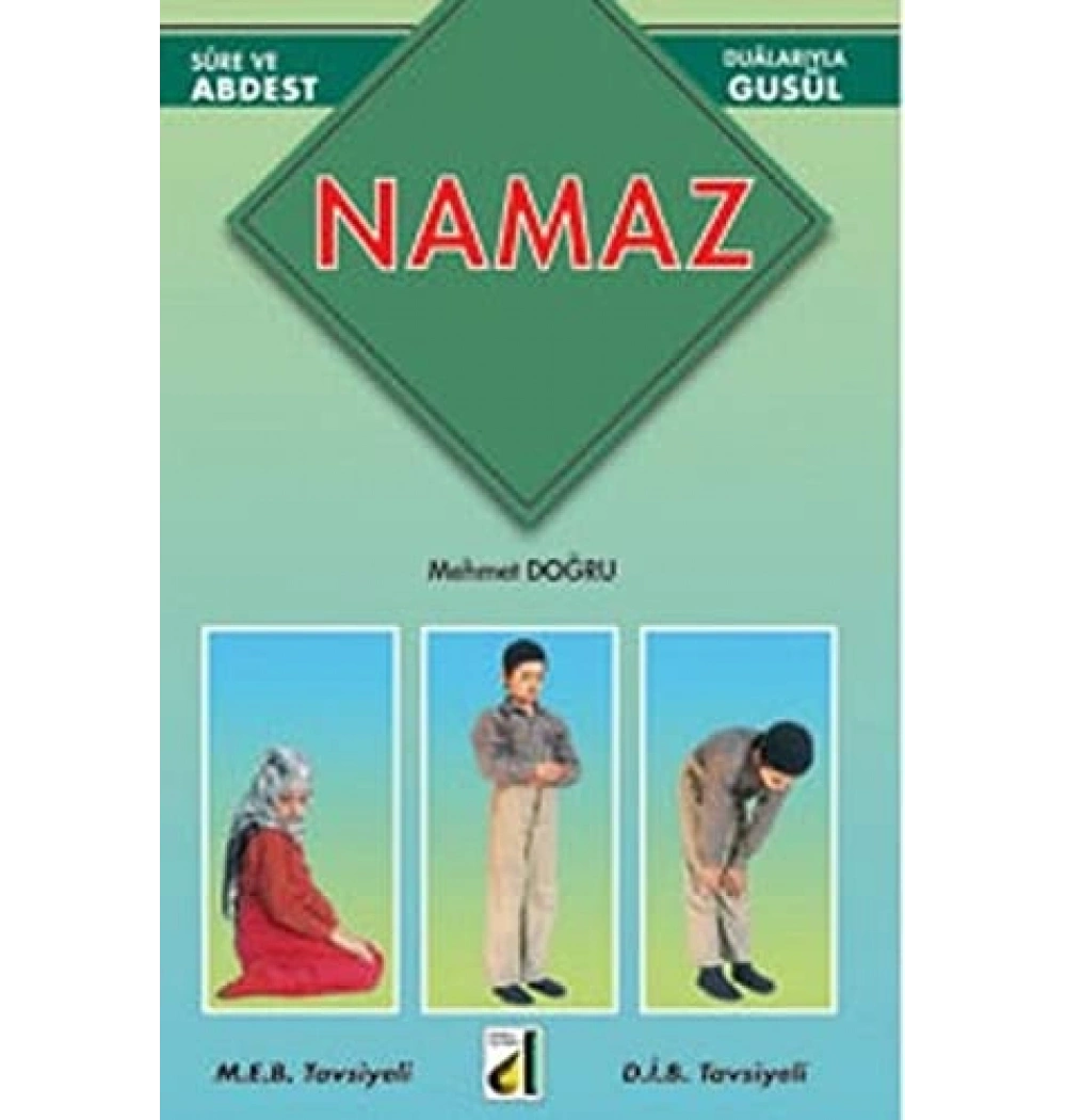 Sure Ve Dualarıyla Abdest Gusül Namaz (Cep Boy) - Damla
