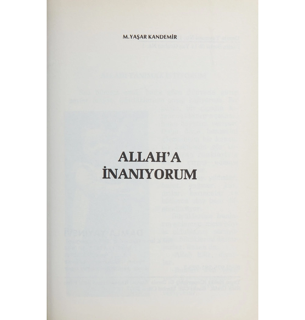 Allaha İnaniyorum - Dinim Serisi 1 - Damla