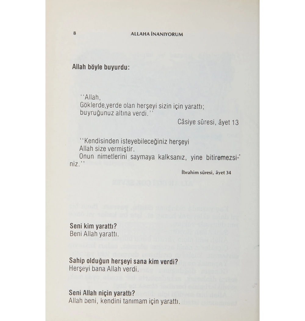 Allaha İnaniyorum - Dinim Serisi 1 - Damla