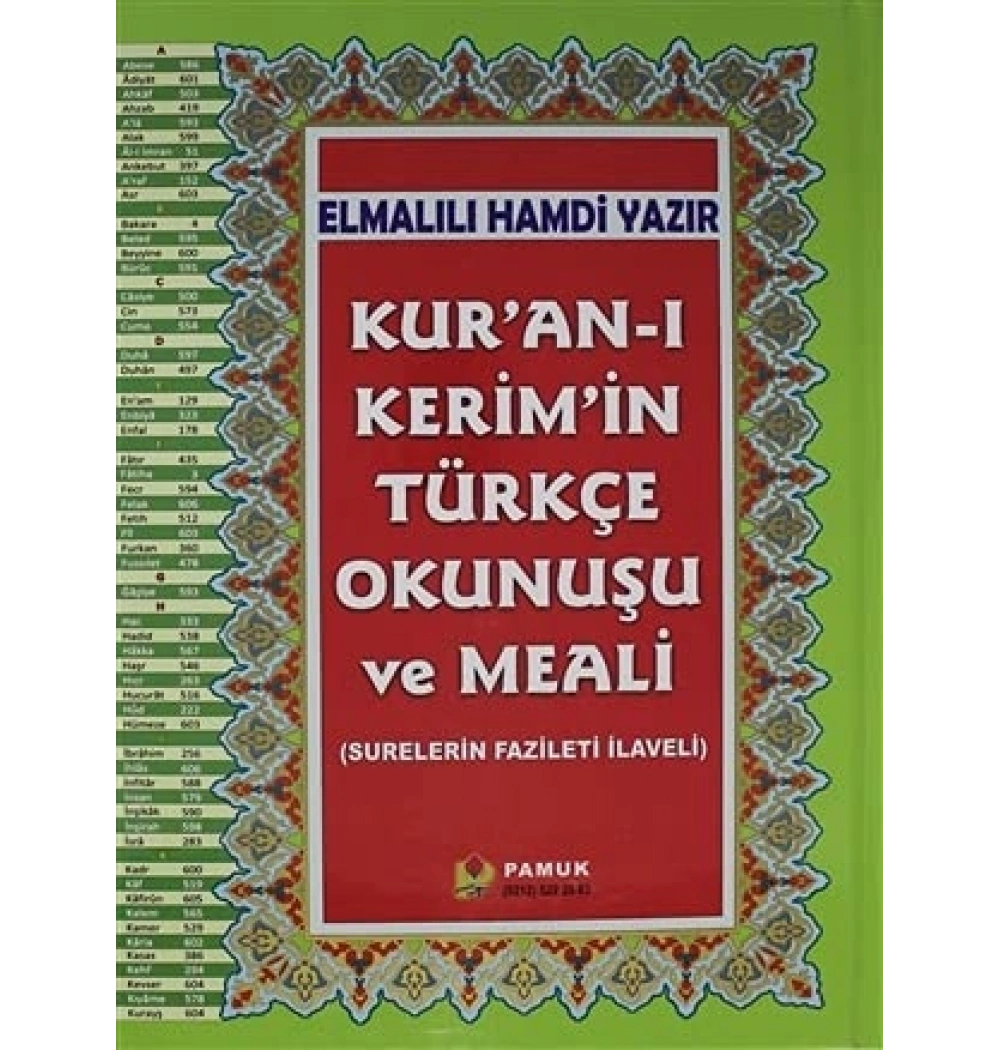 Pamuk 203 Meal Üçlü Rahle Boy Pamuk