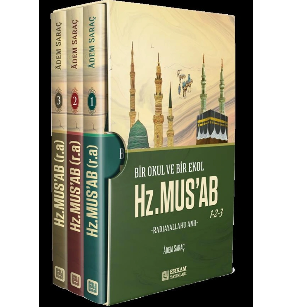Hz.Musab (Ra) 3 Cilt Adem Saraç Erkam