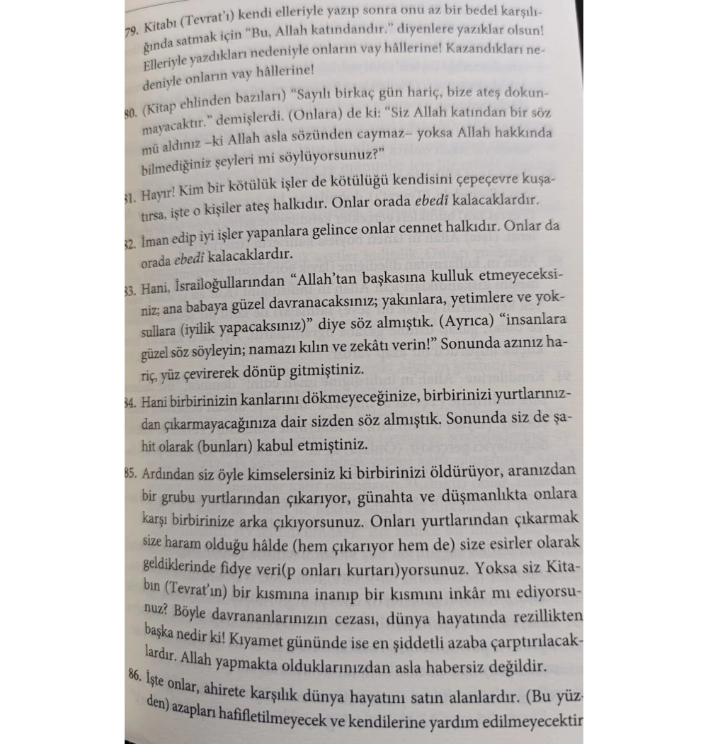 Kuran Meal Tefsir Cep boy Mehmet okuyan Omü Yayınları