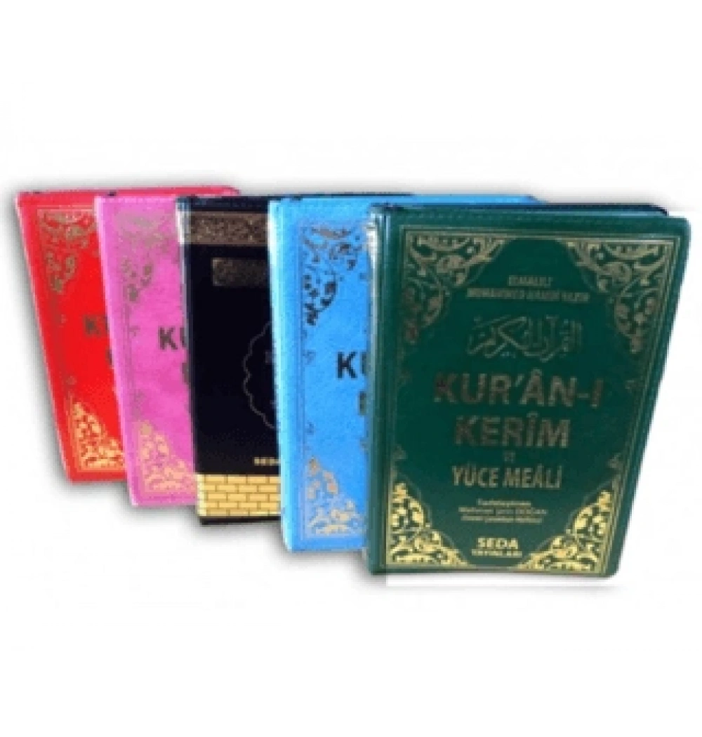 Seda K078 Hafız Boy Fermuarlı Kaplı Mealli Kuranı Kerim