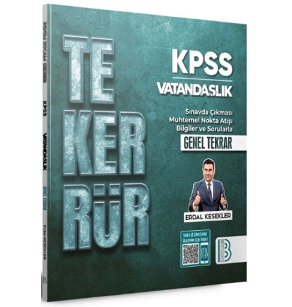 Kpss Vatandaşlık Tekerrür Genel Tekrar Kitabı Benim Hocam