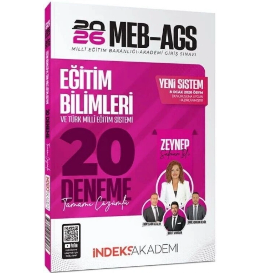 2026 Meb Ags Eğitimin Temelleri Türk Milli Eğitim Sistemi 20 Çözümlü Deneme İndeks
